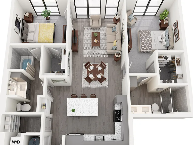 B3 floor plan The Aston at Town Center