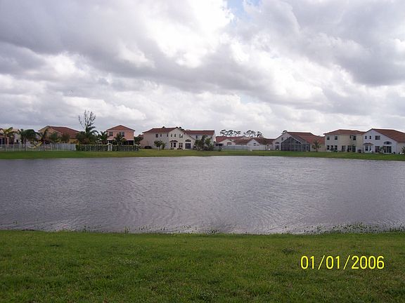 lake view from back door