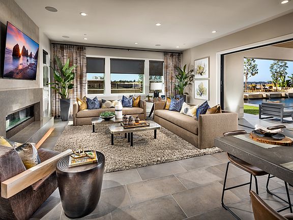 Great Room with Optional Linear Fireplace