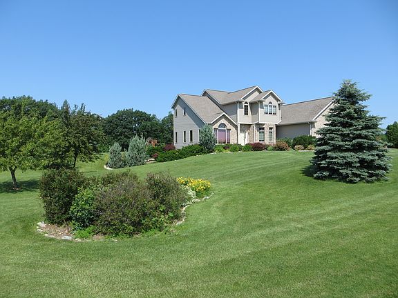 Lanscaped yard