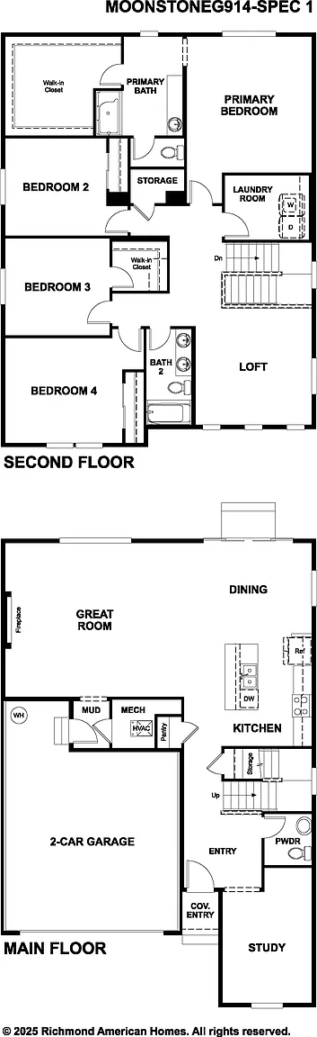 Moonstone Plan, Reserve at Battle Creek photo 1