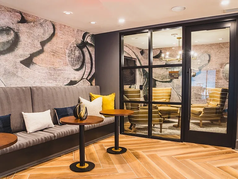 Co-Work Space with Multiple Seating Areas