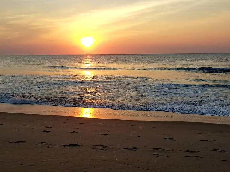 Enjoy stunning oceanfront sunrises from your private balcony