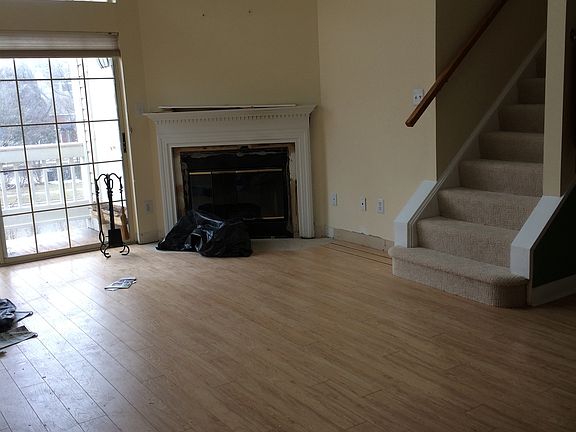 Living room prior to being finished