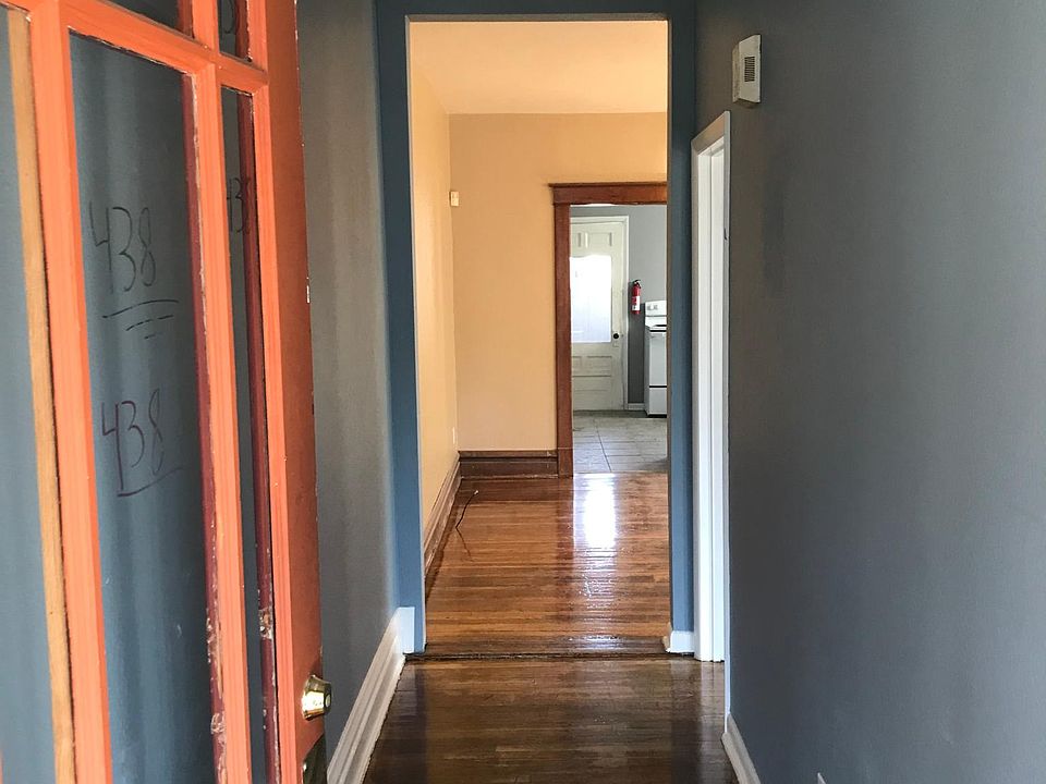 Entrance from shared front porch