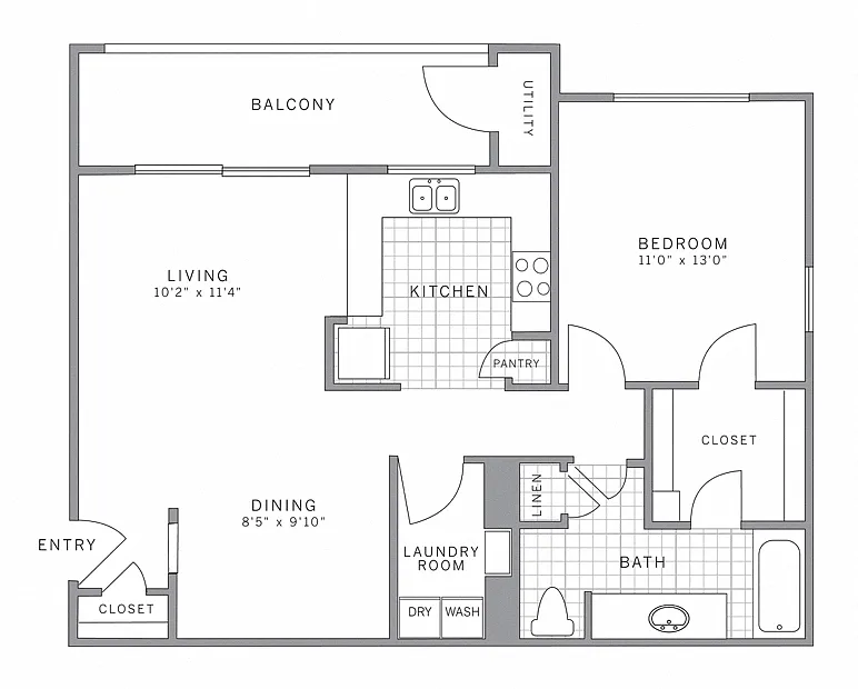 Floor plan A2