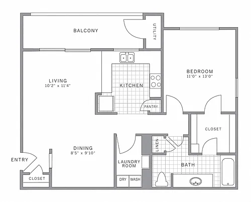 Floor plan A2