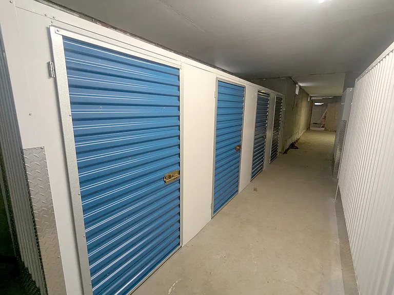 Storages spaces available for an additional fee