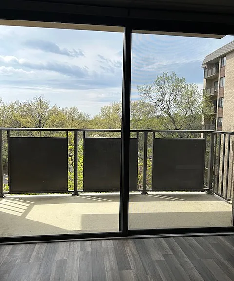 Private balcony with great views