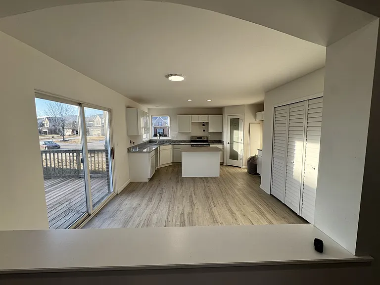 view of nook & deck from Great Room