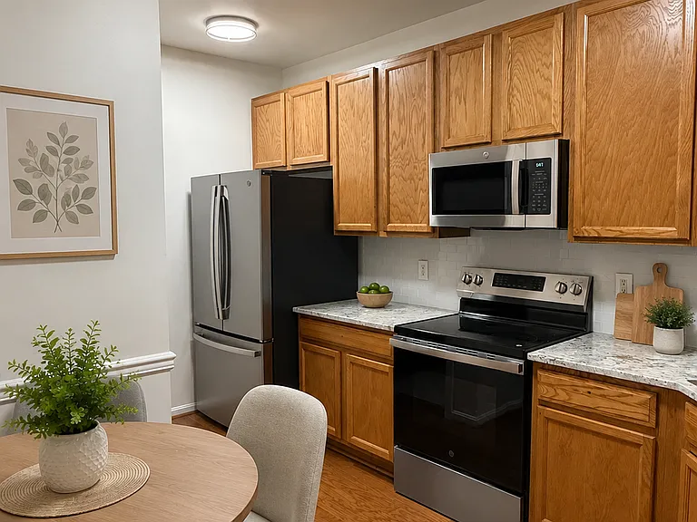 Kitchen (staged)