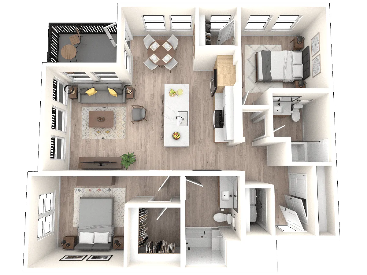 Floor plan 2H