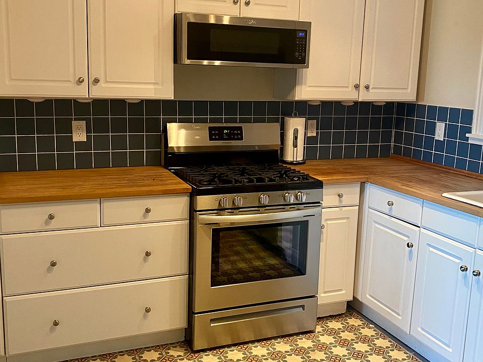 Kitchen with new oven and microwave
