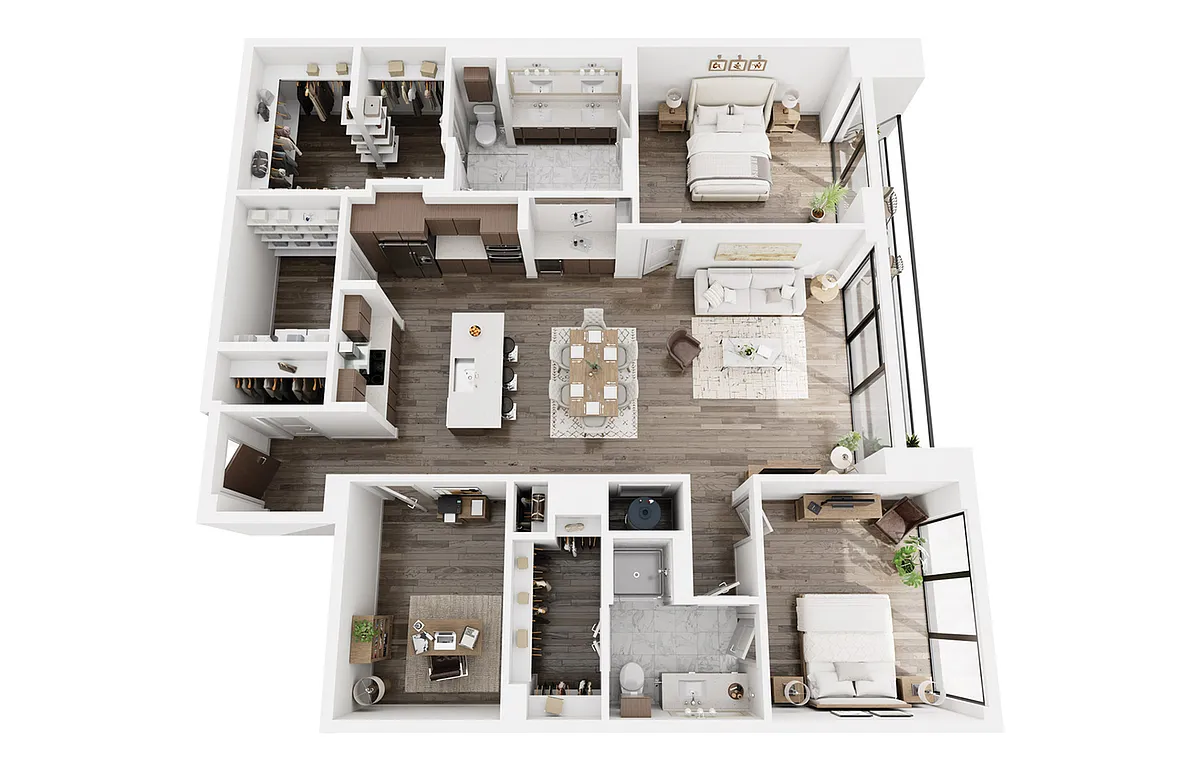 Floor plan B13