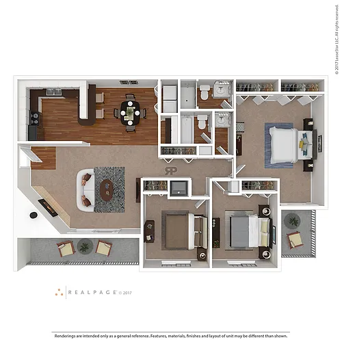 Floor plan The Cambridge