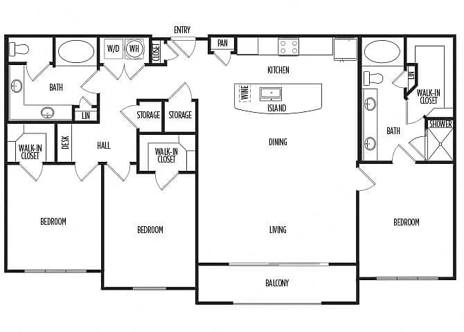 Floor plan C1