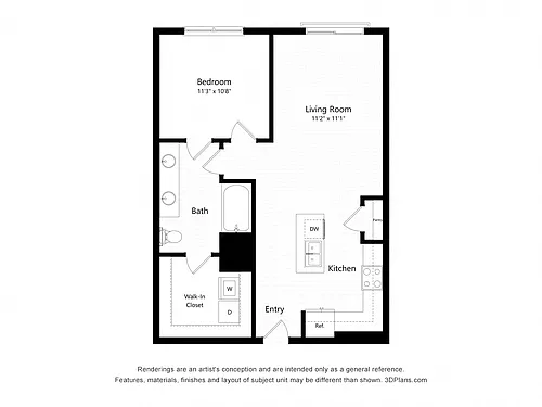 Floor plan A1