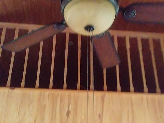 Loft rail seen from bedroom