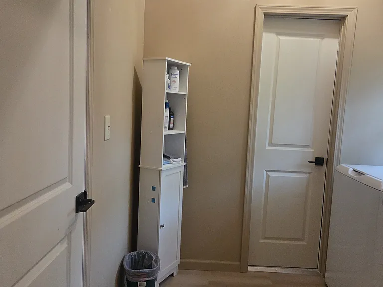 Walk-in closet.