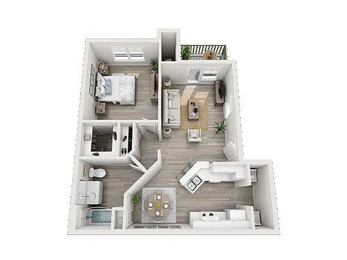 Floor plan The Lamar