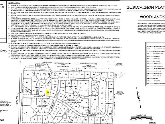 Woodlands Subdivision