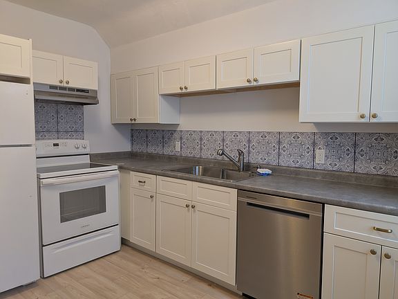 New cabinets, countertop, dishwasher