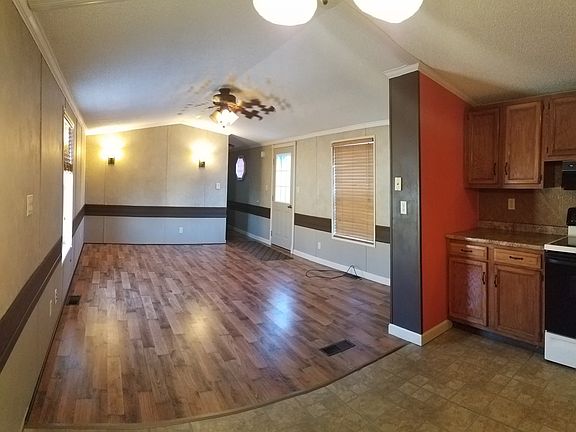 kitchen into living room