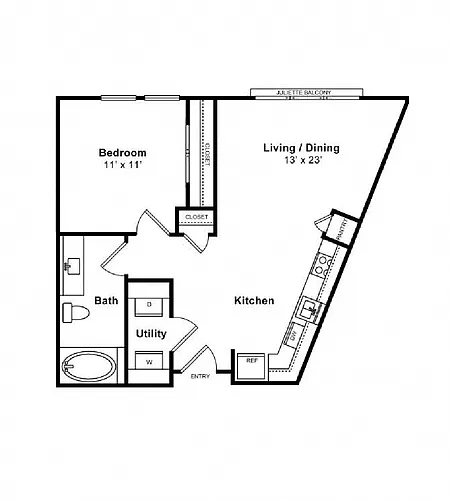 Floor plan Del Rey
