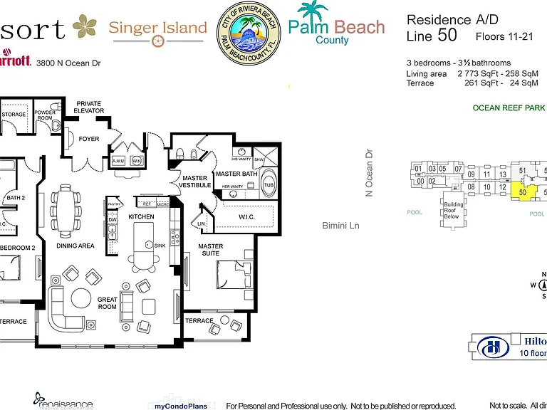 3800 N Ocean Dr #2050 — Photo 87
