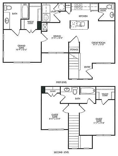 Floor plan The West Grove