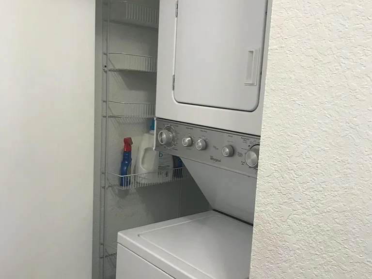 in unit washer/dryer