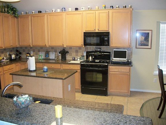 Elegant black appliances