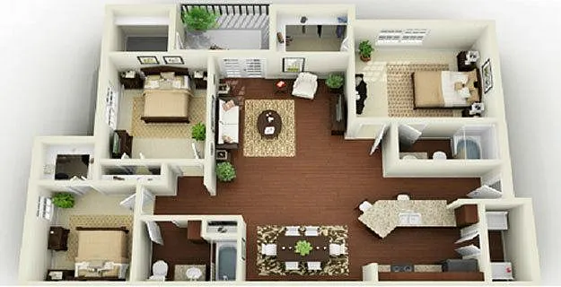 Floor plan Savannah I