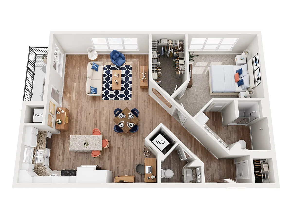 Floor plan Impatiens
