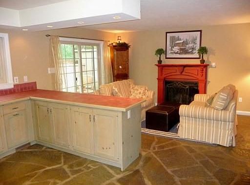 Kitchen and Family Room