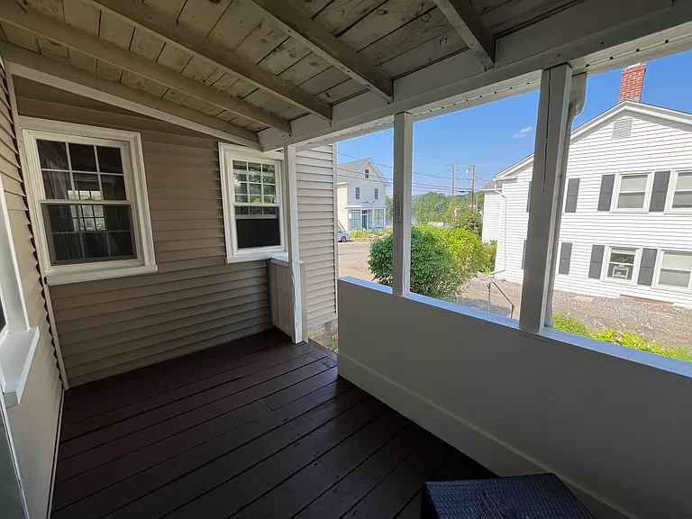 Side porch