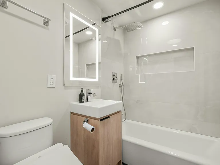 Newly remodeled bathroom