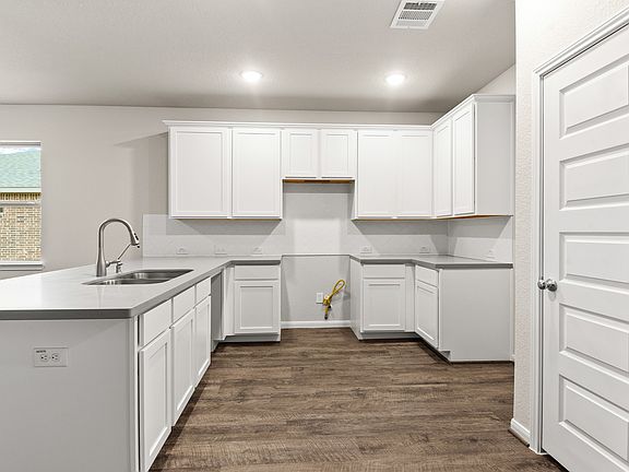 Striking open kitchen