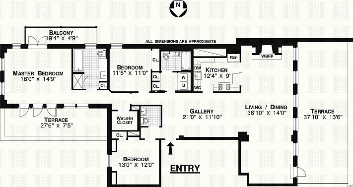 1st image of 62 Beach St APT 6D