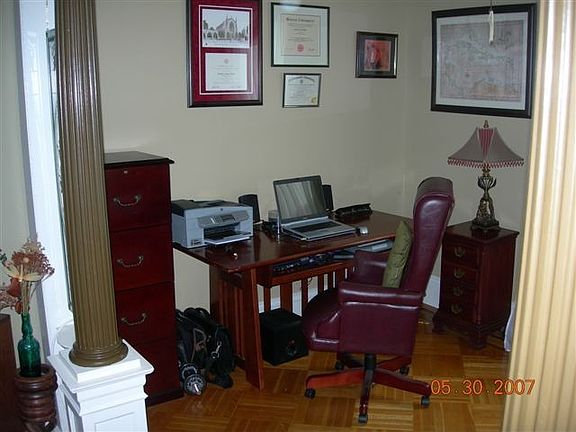 Other side of double living room - used as a study