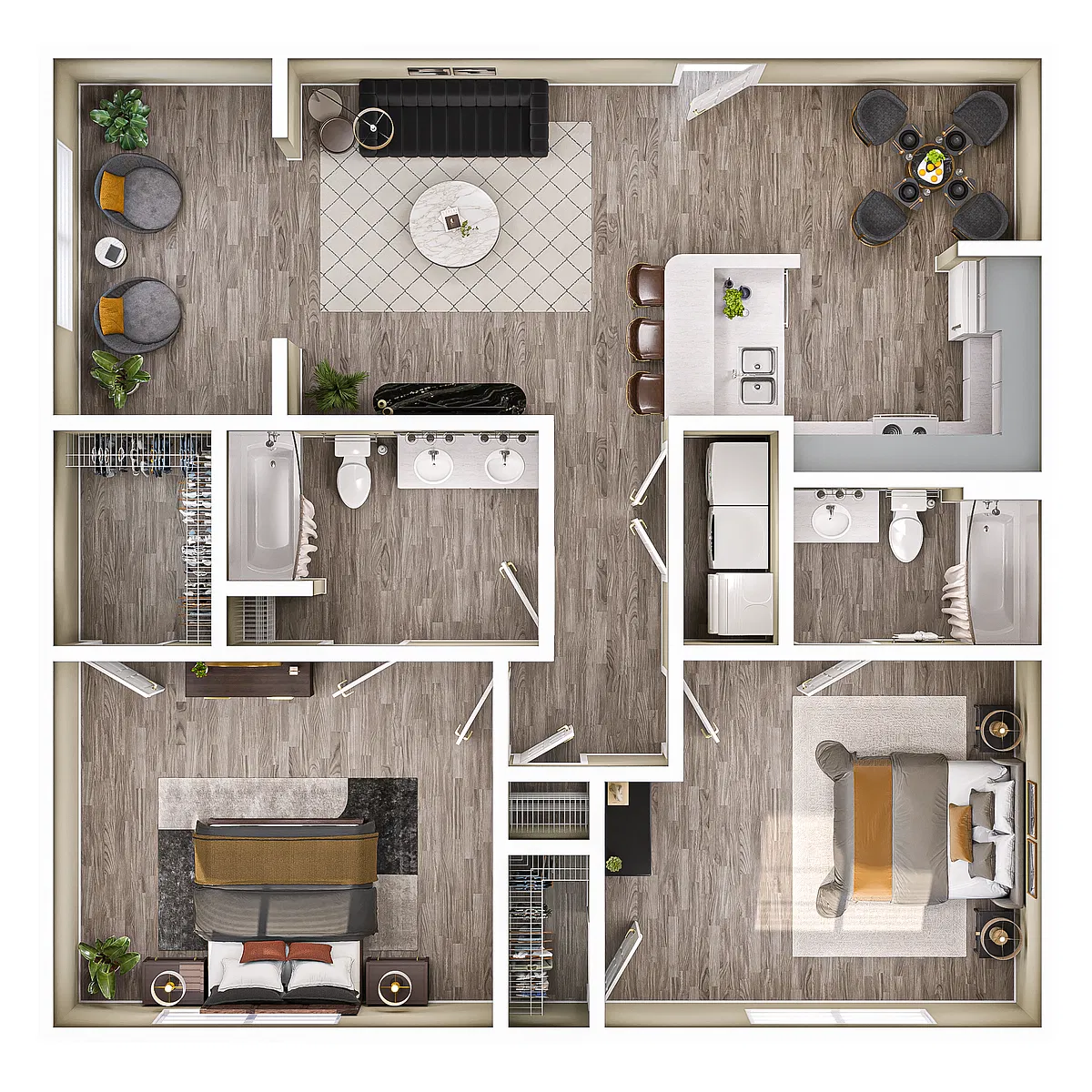 Floor plan B2E