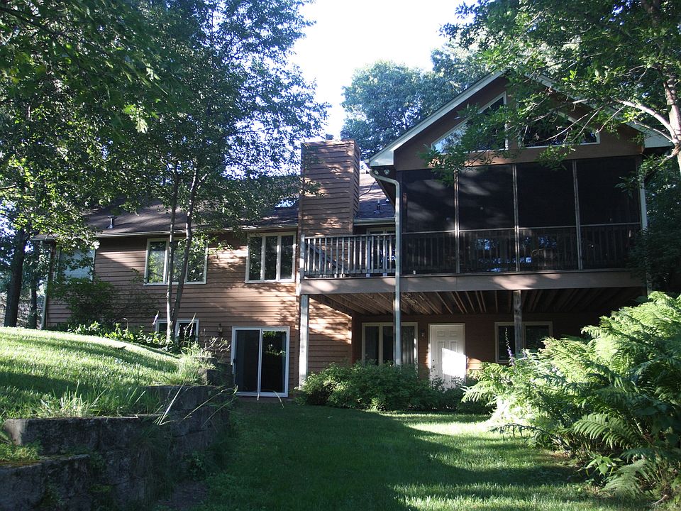Rear of house