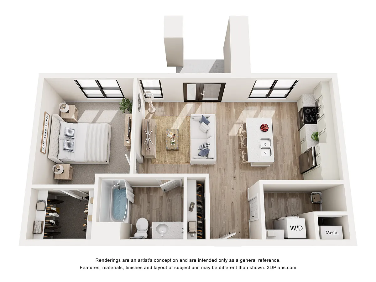 Floor plan B1