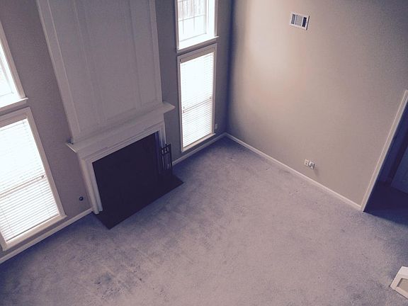 Family room fireplace