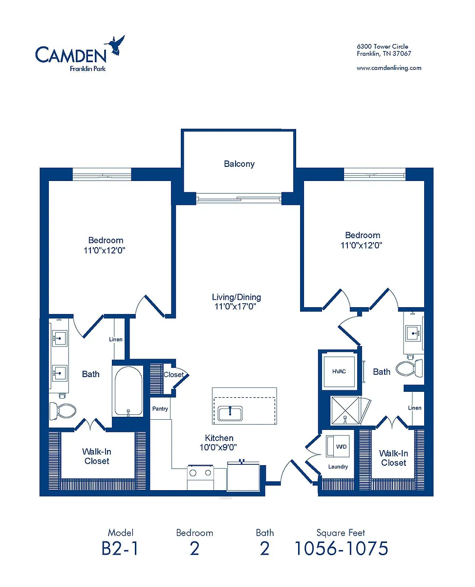 Floor plan B2-1