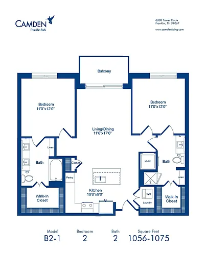 Floor plan B2-1