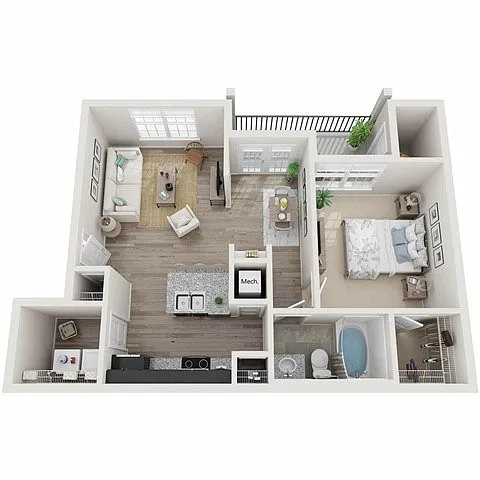 Floor plan Merlin