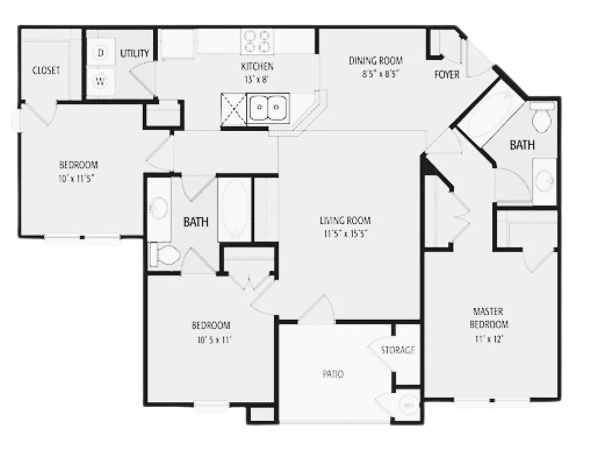 Floor plan C1