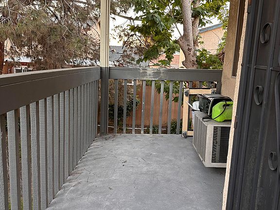 Front entry and balcony #1