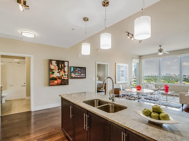 Open-concept floor plans